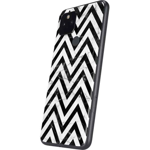 Chevron Marble Google Pixel 4a 5G Skin
